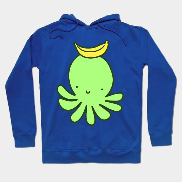 Banana Octopus Hoodie by saradaboru